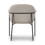 Suerte Dining Chair Knoll Sand Back View Four Hands