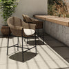 Suerte Outdoor Counter Stool Arashi Salt Staged View Four Hands