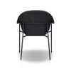 Suerte Outdoor Dining Chair Arashi Ink Back View 239134-006