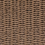 Suerte Outdoor Dining Chair Faux Dark Hyacinth Woven Texture 239134-005