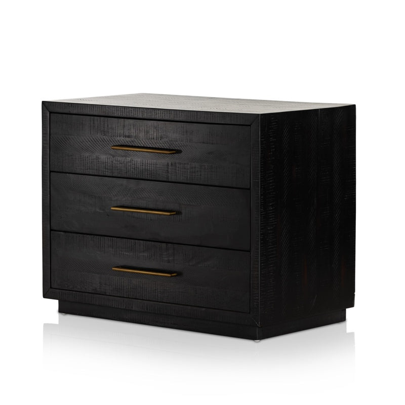 Suki Large Nightstand Burnished Black Angled View 234955-001
