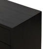 Suki Large Nightstand Burnished Black Top Corner Detail 234955-001
