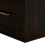 Suki Nightstand Burnished Black Base Corner Detail 108035-003