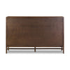 Sullivan 10 Drawer Dresser Saddle Tan Veneer Back View 235837-001