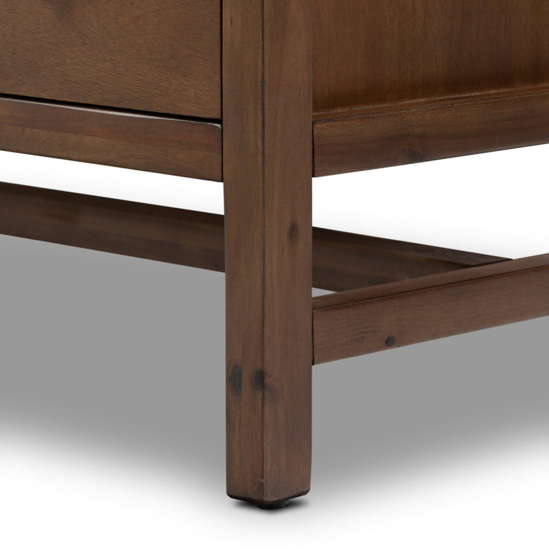 Four Hands Sullivan Nightstand Saddle Tan Veneer Legs