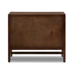 Sullivan Nightstand Saddle Tan Veneer Back View Four Hands