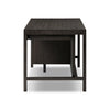 Suspension Desk Smoked Black Veneer Side View Four Hands