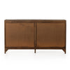 Sydney 6 Drawer Dresser Brown Wash Back View 224923-003