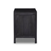 Sydney Large Nightstand Black Wash Side View Four Hands