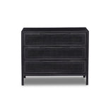 Sydney Large Nightstand Black Wash Front Facing View 234927-004