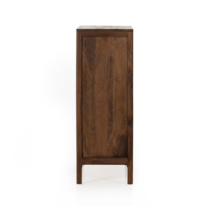 Sydney Tall Dresser Brown Wash Side View 106690-007