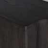 Four Hands Sylvie Sideboard Brushed Dark Brown Corner Detail