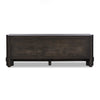 Sylvie Sideboard Brushed Dark Brown Back View 238008-001