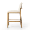 Taki Stool Antwerp Natural Side View Four Hands