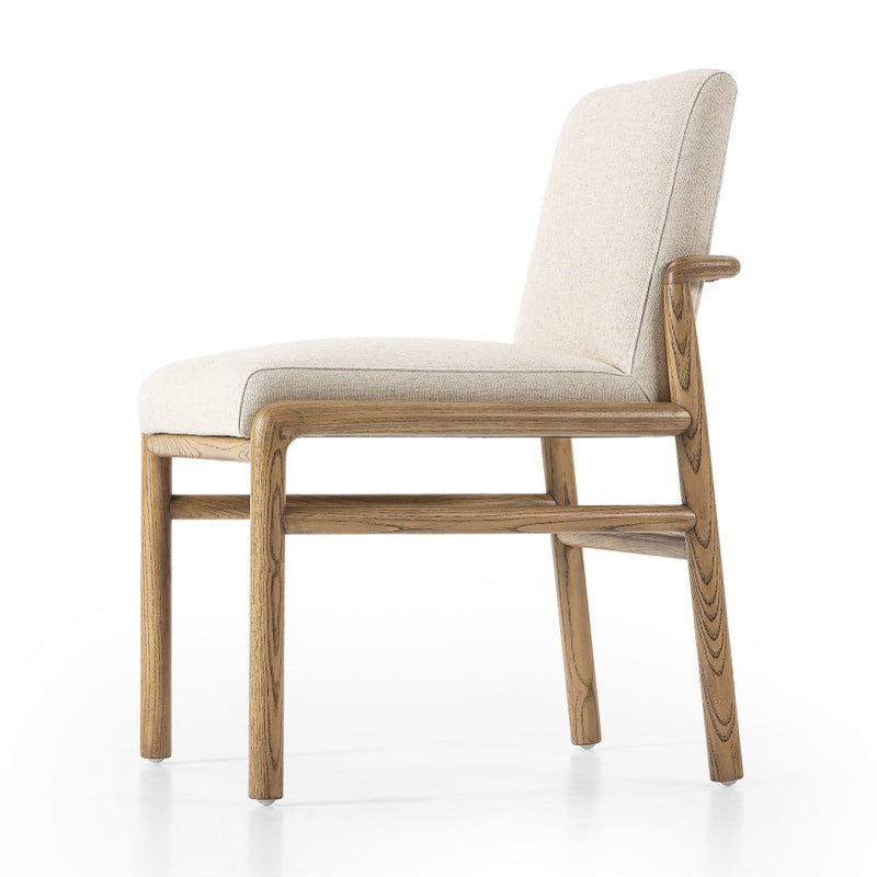 Four Hands Taki Dining Chair Antwerp Natural Angled View