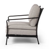 Tally Outdoor Chair Ramiro Ecru Side View 243256-006