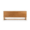 Tamara Media Console Worn Oak Veneer Back View 243664-001