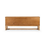 Tamara Media Console Worn Oak Veneer Back View 243664-001