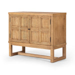 Four Hands Tamara Small Cabinet Worn Oak Veneer Angled View