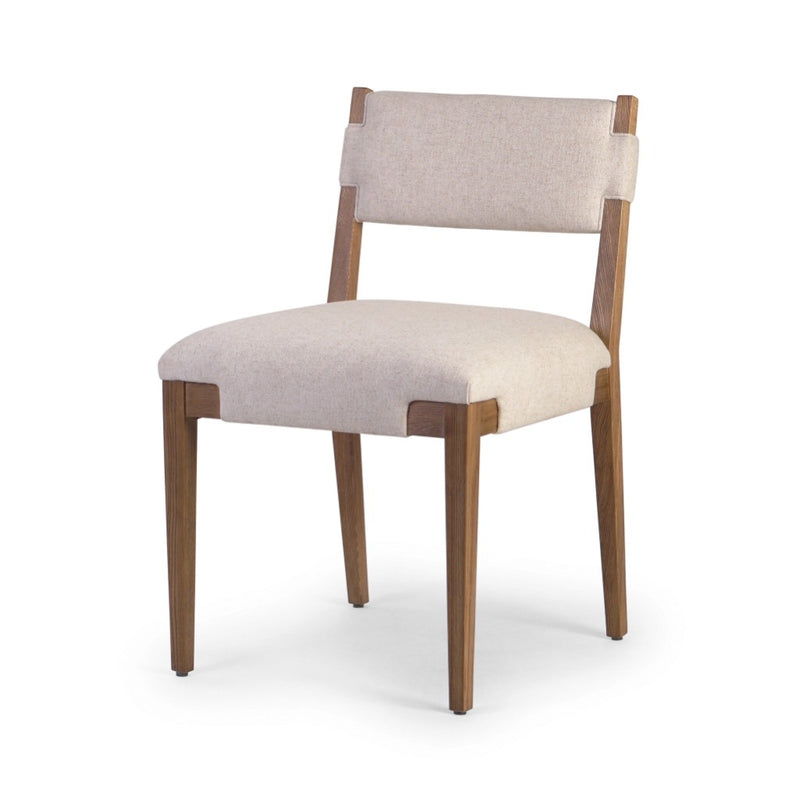 Tamari Dining Chair Antwerp Natural Angled View Four Hands