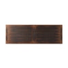 Four Hands The 1500 Kilometer Dining Table Aged Brown Veneer Top View Van Thiel