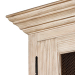 Four Hands The "Please No More Doors" Cabinet Natural Pine Top Edge Detail Van Thiel