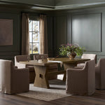 Tia Dining Table Drifted Oak Veneer Staged View 231796-002