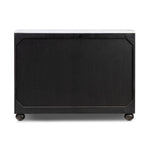 Tiago Marble Chest Distressed Black Back View 238583-002