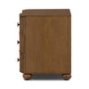 Tiago Nightstand Toasted Oak Veneer Side View Four Hands