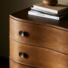 Four Hands Tiago Nightstand Toasted Oak Veneer Staged View