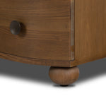 Tiago Nightstand Toasted Oak Veneer Legs Rounded 235977-003