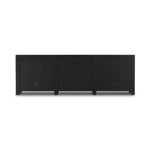 Tilda 6 Door Sideboard Black Wash Mango Back View Four Hands