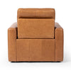 Tillery Power Recliner Accent Chair Sonoma Butterscotch Back View Four Hands