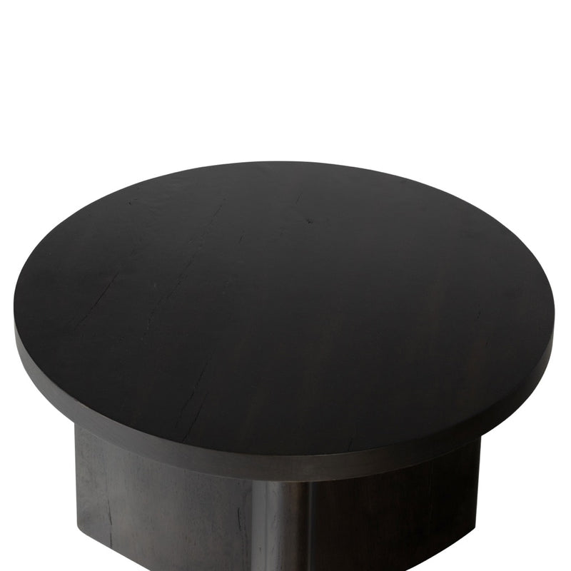 Toli End Table Smoked Black Veneer Top View 238511-002
