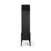 Tolle Bookcase Drifted Matte Black Side View 246044-003