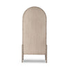 Tolle Cabinet Rustic White Solid Back View 225878-005