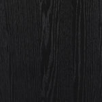 Tolle Panel Door Cabinet Drifted Matte Black Oak Detail 234782-001