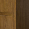 Four Hands Tolle Panel Door Cabinet Drifted Oak Solid Front Doors