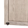 Tolle Panel Door Cabinet Rustic White Solid Interior Closing 234782-005