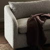 Topanga Sofa Knoll Domino Staged View with Throw 241188-004