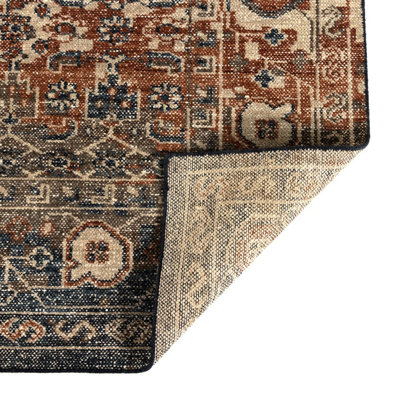 Four Hands Topkapi Hand Knotted  9' x 12' Rug Underside Detail