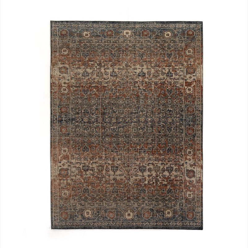 Topkapi Hand Knotted  9' x 12' Rug Top View Four Hands