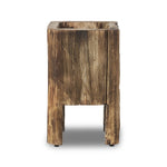 Tora Medium Planter Burnt Reclaimed Side View 245514-001