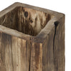 Tora Medium Planter Burnt Reclaimed Wood Top 245514-001