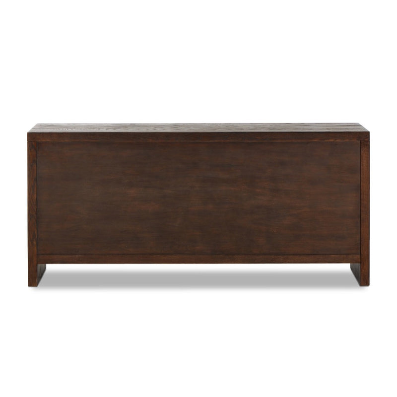 Torrington 6 Drawer Dresser Umber Oak Back View 238221-001