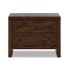 Torrington Charging Nightstand Umber Oak Front Facing View Four Hands