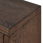 Torrington Charging Nightstand Umber Oak Veneer Corner 238222-001