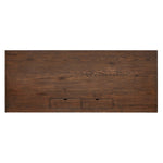 Four Hands Torrington Desk Umber Oak Top View