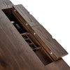 Torrington Desk Umber Oak Storage Details 238144-001