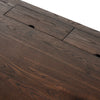 Four Hands Torrington Desk Umber Oak Thick Tabletop Detail